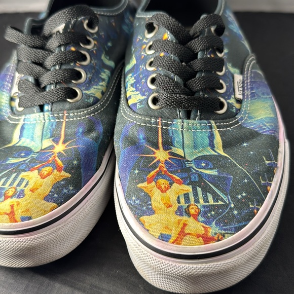 Exclusive VANS Star Wars A New Hope Darth Vader Sneakers Men's Size 9 Women 10.5 - Picture 5 of 15